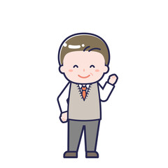 スーツ中年／男性 04