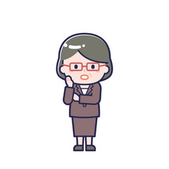 スーツ中年／女性 20