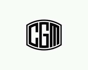CGM logo design vector template. CGM