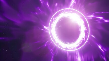 Obraz premium Freepik nebula sky purple galactic background