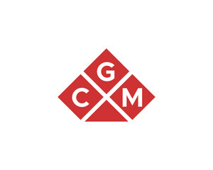 CGM logo design vector template. CGM