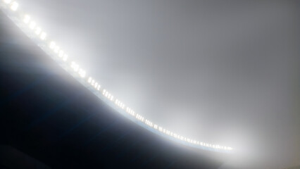 Abstract arena top lights field view background © Muhammad