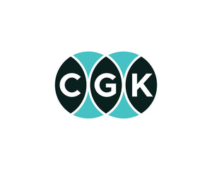 CGK Logo design vector template. CGK