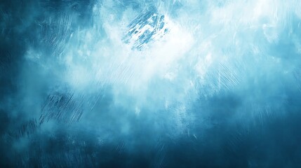 Swirling deeply blue abstract digital painting, celestial style.. AI Generated