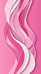 Pink Gradient Background with White Line