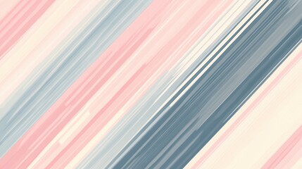Minimalistic Diagonal Lines Background in Pink and Blue.