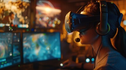 Remote Work Innovation: Empowering remote work with innovative collaborative platforms and virtual reality workspaces, enhancing productivity and team interaction.
