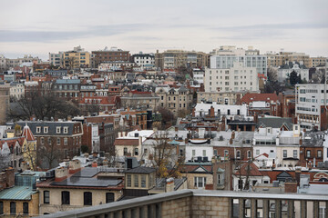 view of the city
