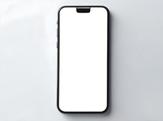 Mockup of a New Generation Smartphone with Advertisement Screen and Transparent Background for Digital Display