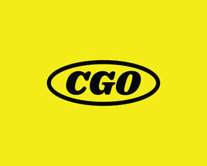 CGO logo design vector template. CGO