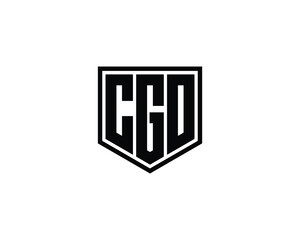 CGO logo design vector template. CGO