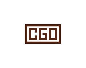 CGO logo design vector template. CGO