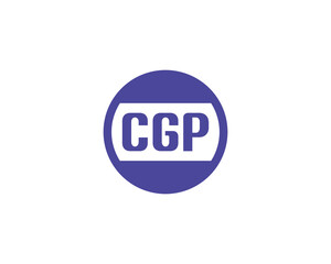 CGP logo design vector template. CGP