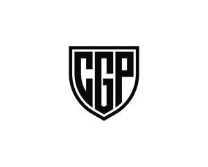 CGP logo design vector template. CGP
