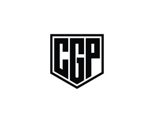 CGP logo design vector template. CGP