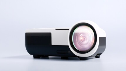 A modern projector designed for presentations and multimedia displays.