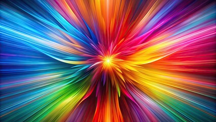 Obraz premium Dynamic abstract explosion of vibrant colors , vibrant, abstract, explosion, colorful, dynamic, energetic, art, creativity