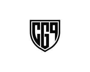 CGQ logo design vector template. CGQ
