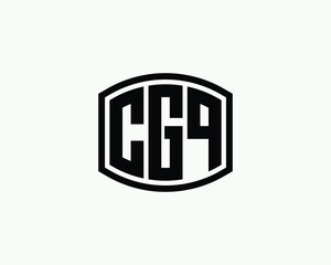CGQ logo design vector template. CGQ