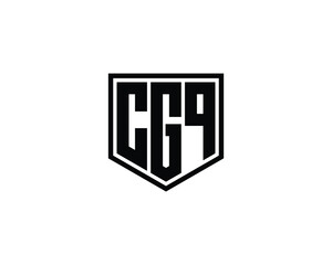 CGQ logo design vector template. CGQ