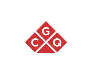 CGQ logo design vector template. CGQ