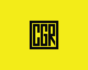 CGR Logo design vector template. CGR