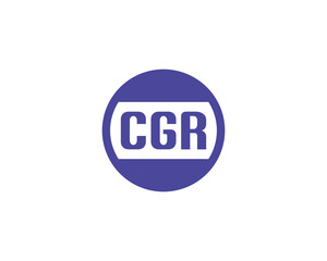 CGR Logo design vector template. CGR
