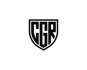 CGR Logo design vector template. CGR