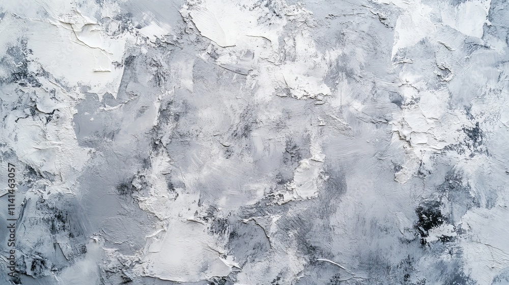 Poster grey stucco wall texture background for design projects – smooth urban plaster finish with subtle va