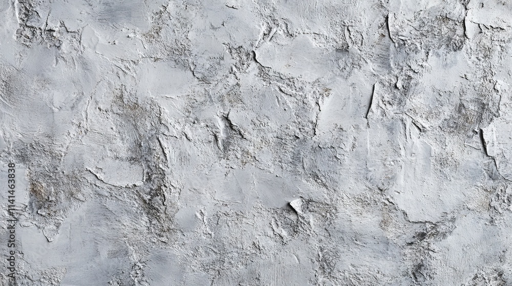Poster grey stucco wall texture background for design projects – smooth urban plaster finish with subtle va