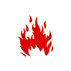 Fire icon illustration