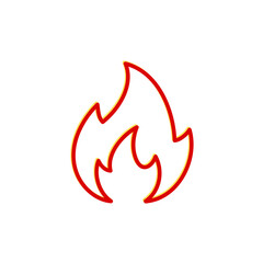 Fire icon illustration