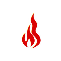 Fire icon illustration