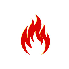 Fire icon illustration