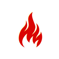 Fire icon illustration
