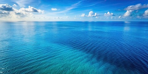 Aerial view of serene blue ocean surface, aerial, top view, blue, ocean, water, surface, background, sea, waves, tranquil