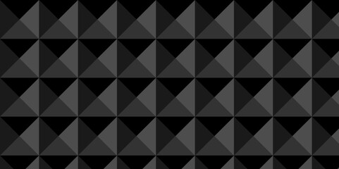 Obraz premium Abstract square dark black cubic square shape backdrop texture. cube geometric wall and floor vector diamond hexagon triangle wallpaper background.