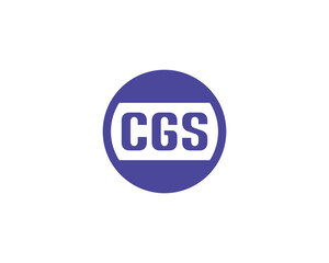 CGS logo design vector template. CGS