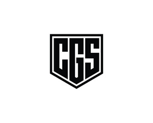 CGS logo design vector template. CGS