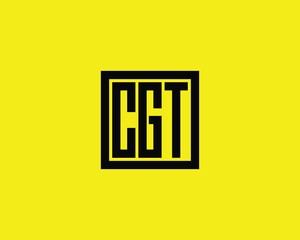 CGT logo design vector template. CGT