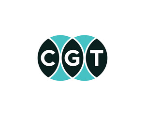 CGT logo design vector template. CGT