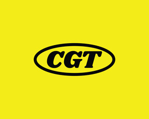 CGT logo design vector template. CGT
