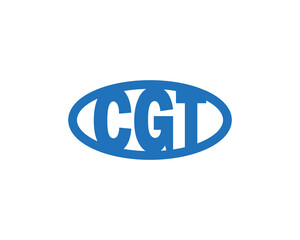 CGT logo design vector template. CGT
