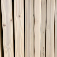 Obraz premium New planks laid evenly close up