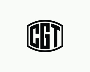 CGT logo design vector template. CGT