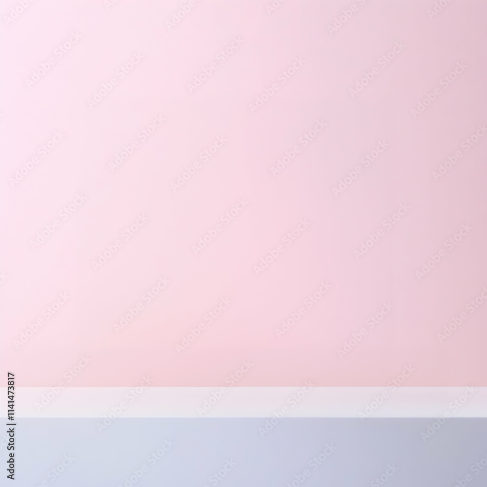 Poster a soft pink background with a subtle gradient and clean, modern lines.