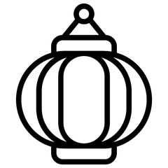 Chinese Light Icon