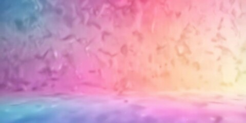 Fototapeta premium Pastel shimmering background with colorful gradients, soft, shimmering