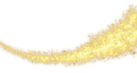 glowing golden glitter particle patterns
