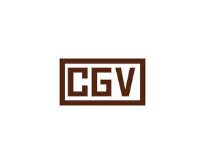 CGV Logo design vector template. CGV